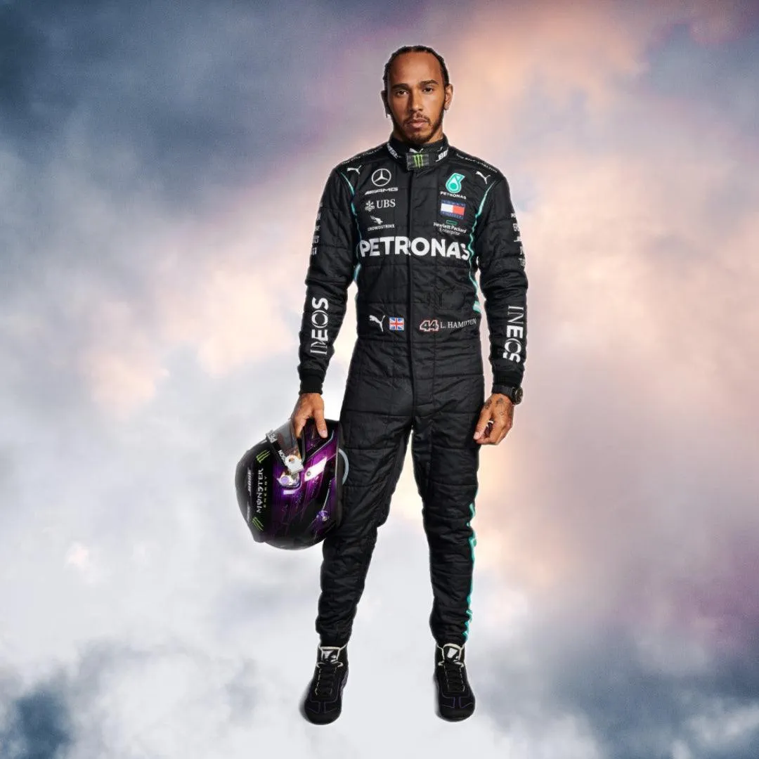 2021 Lewis Hamilton Mercedes AMG F1 Suit