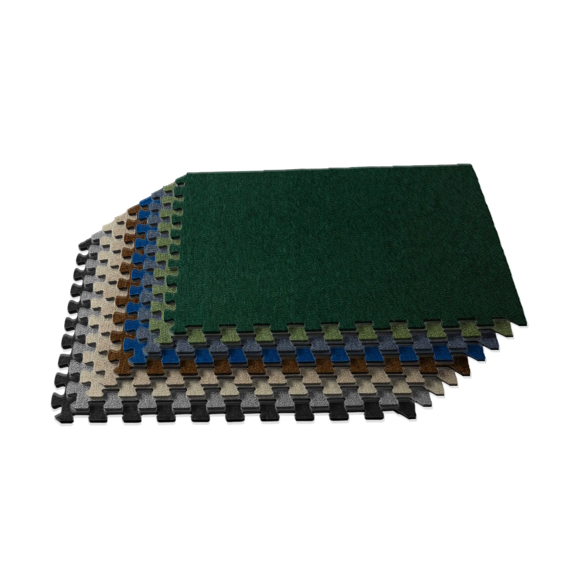 3/8" Thick Carpet-Top Mats