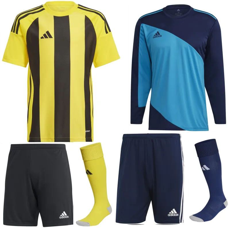 ADIDAS STRIPED 24 KIT BUNDLE YELLOW BLACK