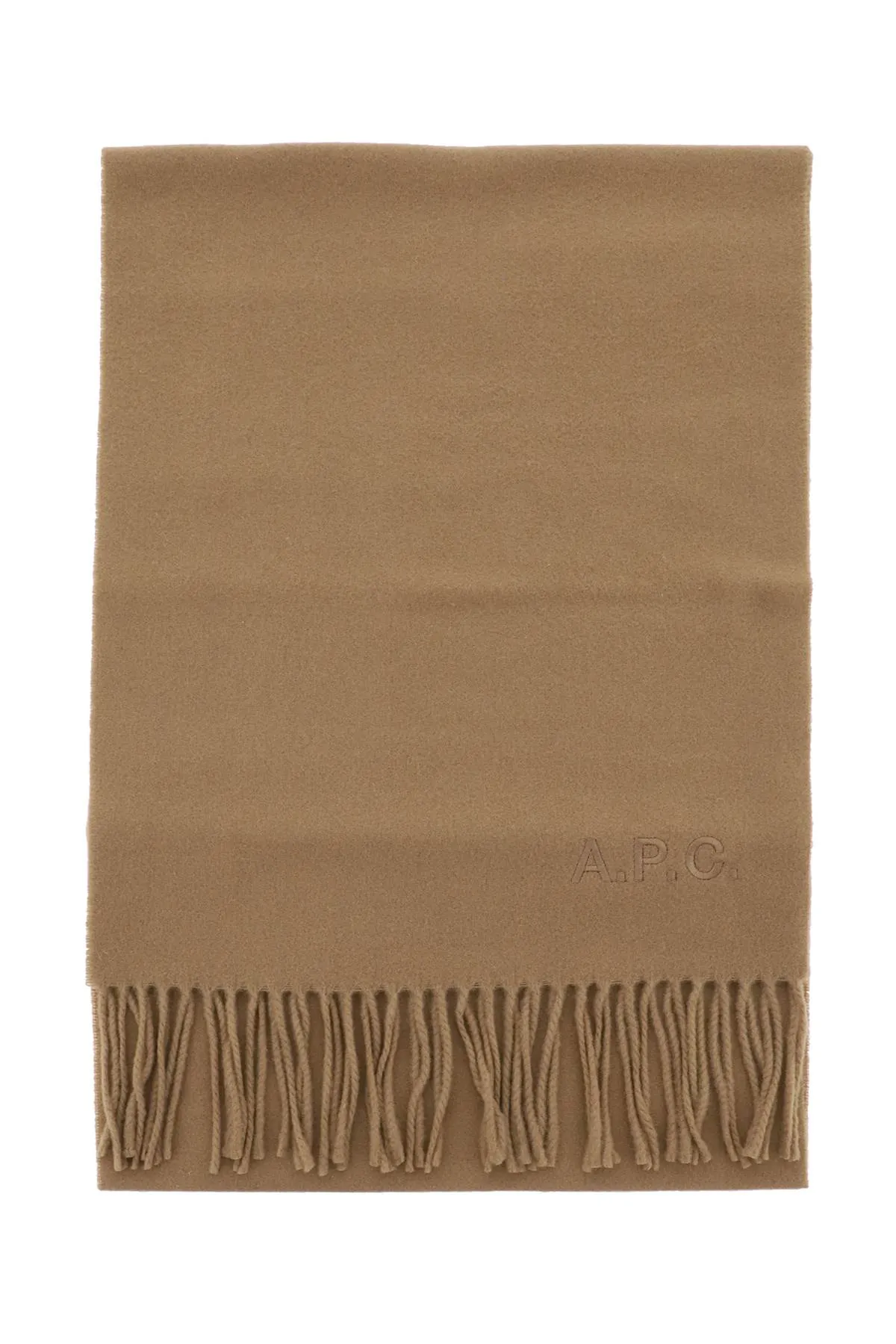 A.p.c. ambroise brodéè wool scarf