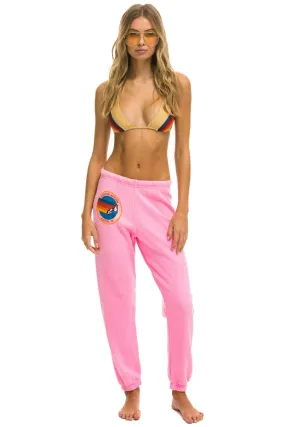 AVIATOR NATION AUSTIN  SWEATPANTS - NEON PINK