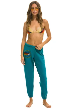 AVIATOR NATION LA JOLLA SWEATPANTS - TEAL