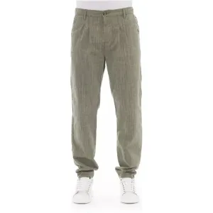 Baldinini Trend Army Cotton Men Pant