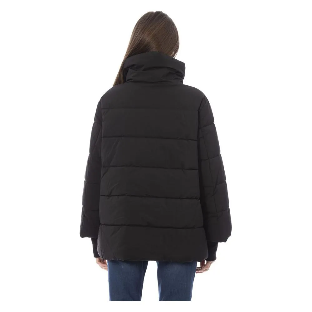 Baldinini Trend Black Polyamide Women Jacket