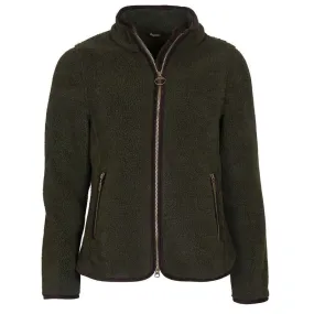 Barbour Laven Ladies Fleece Jacket - Olive/Classic