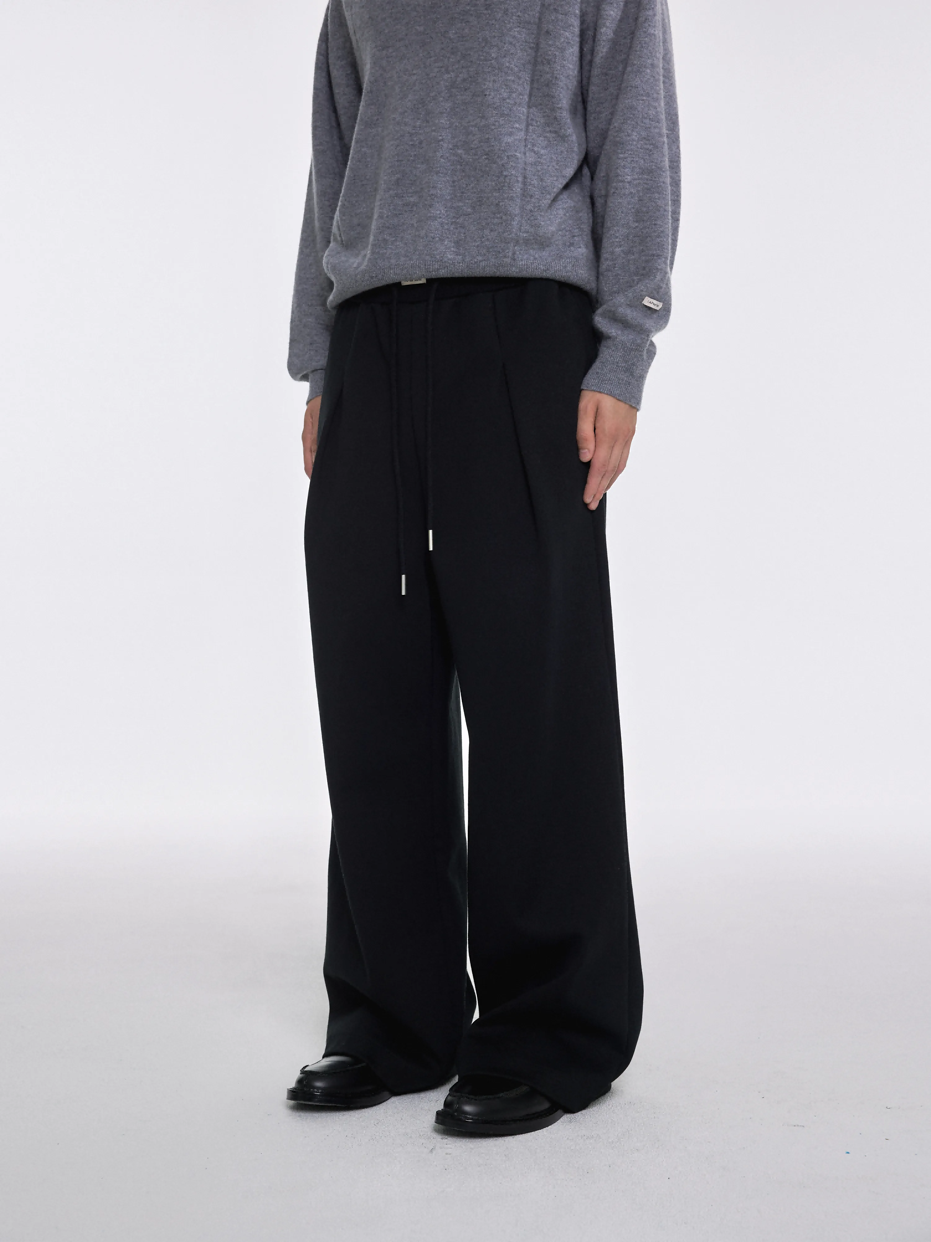 Basic small-label sweatpants