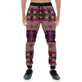 Between the Mountains Berry Men's Sweatpants