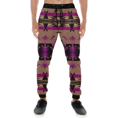 Between the Mountains Berry Men's Sweatpants