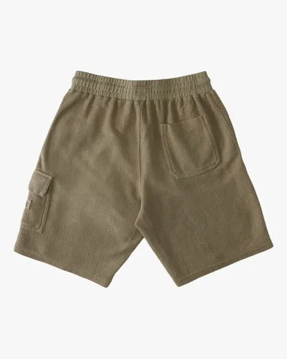 Billabong Wave Washed Sweatshort - Military