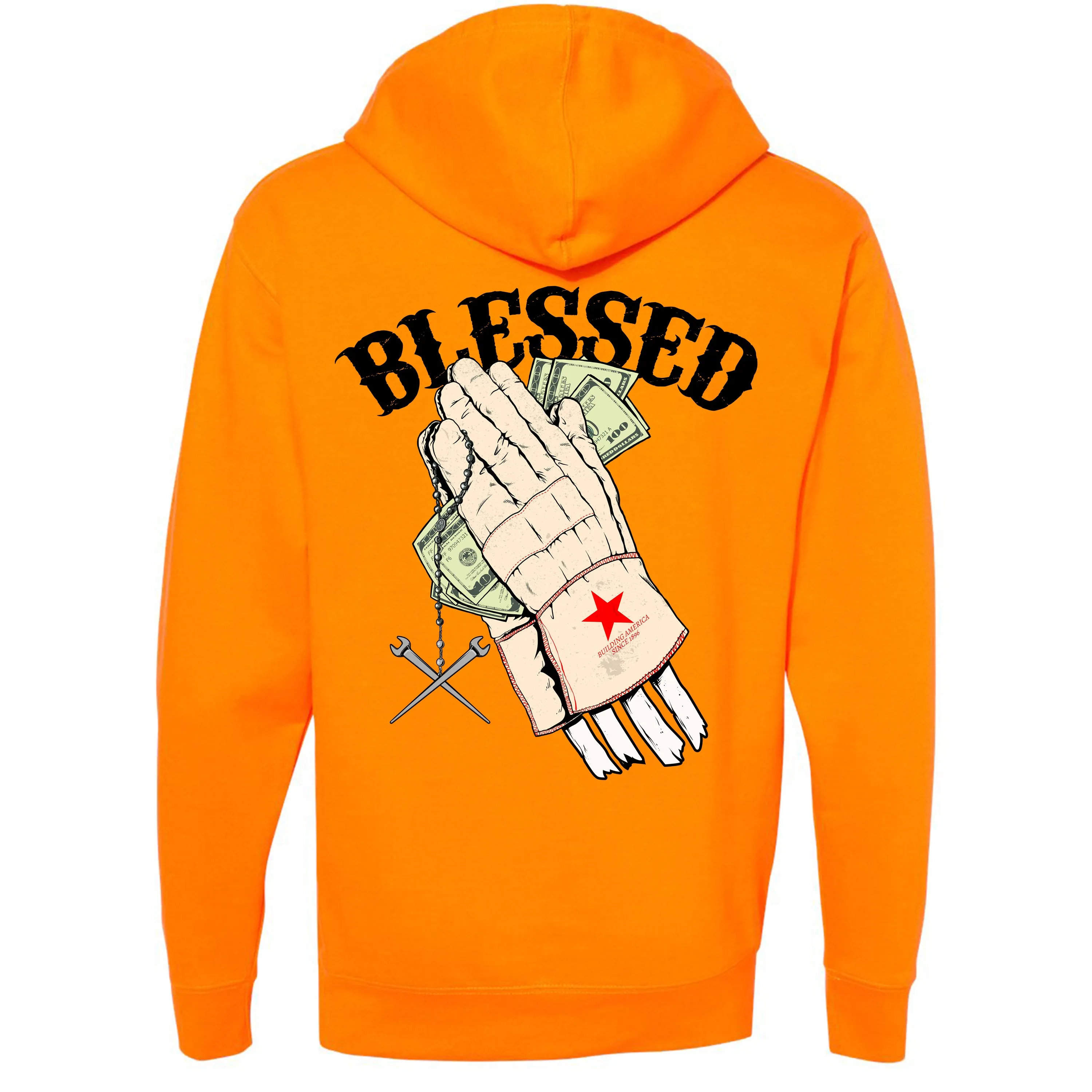 BLESSED GLOVES PULLOVER HOODIE