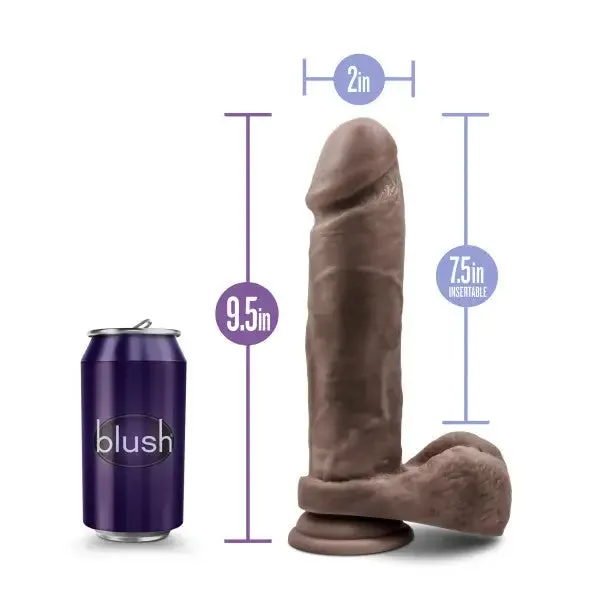 Blush Au Naturel Dildo W/ Suction Cup