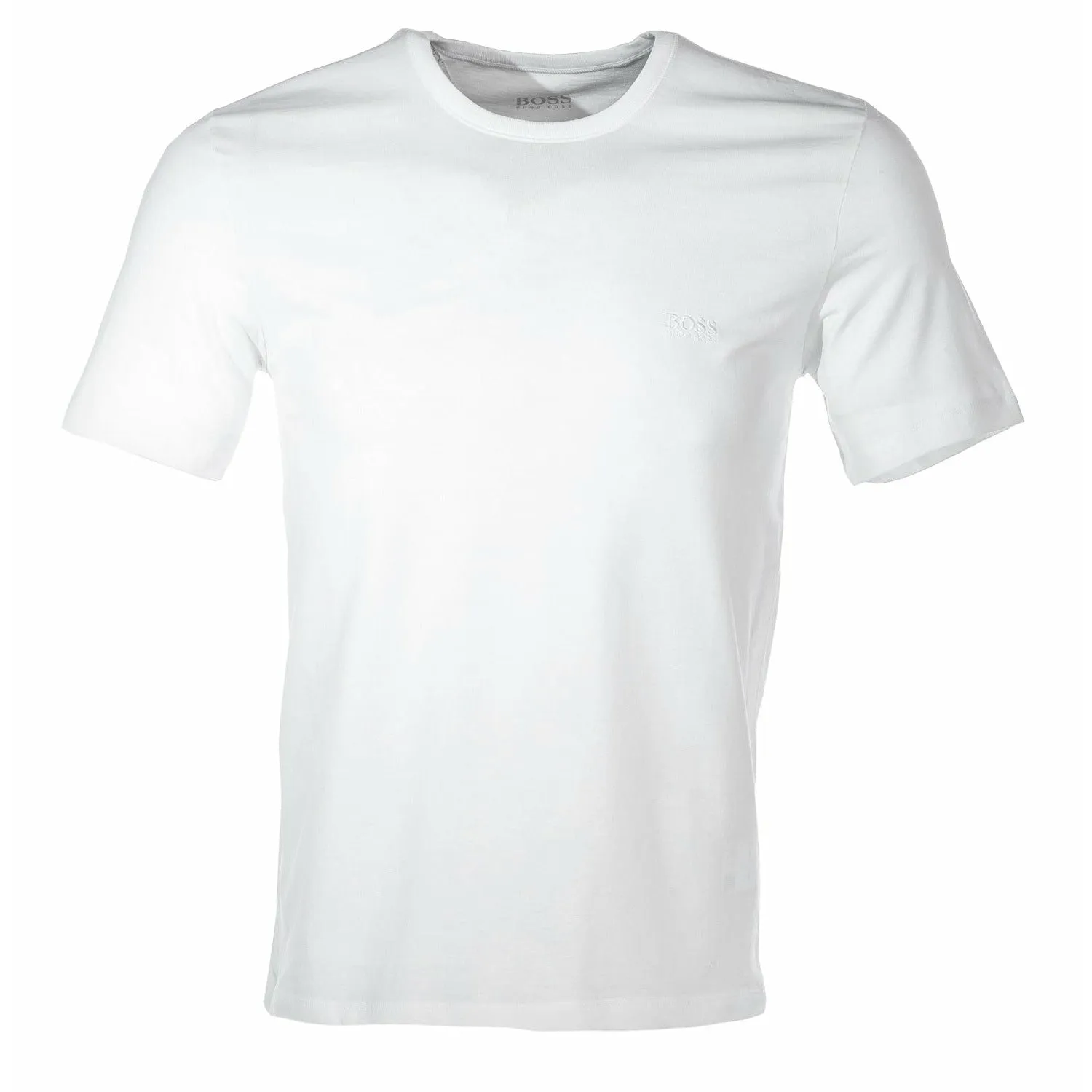 BOSS 3 Pack Crew Neck T-Shirt in White Black Grey