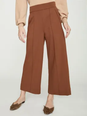 BROCHU WALKER - Rhodes Wide Leg Cropped Trouser Sienna