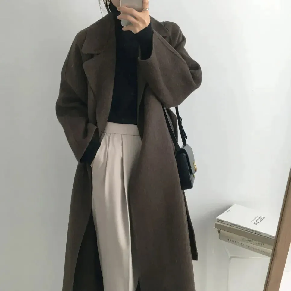 Cartouche - Wool blend elegant coat