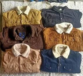 Corduroy Sherpa men's jacket 20 piece