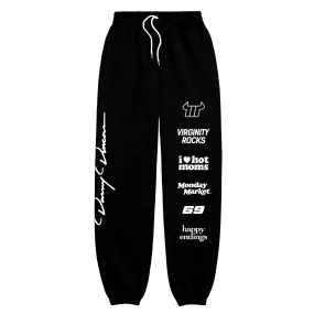 Danny Duncan Decals Black Sweatpants