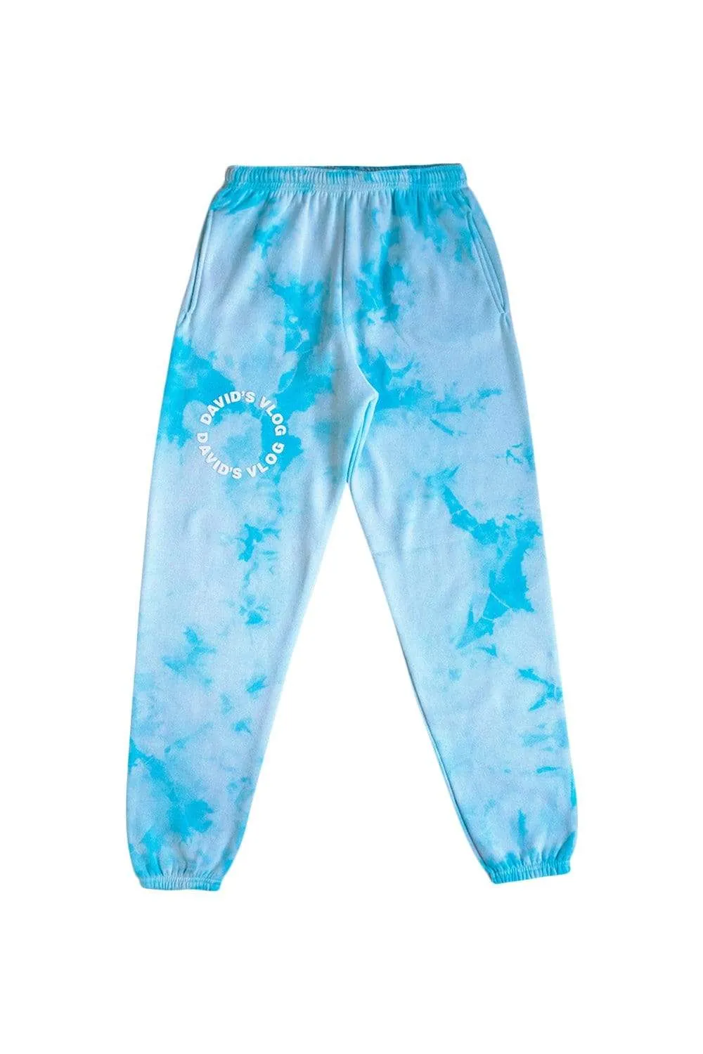 David Dobrik Blue Cloud Sweatpants