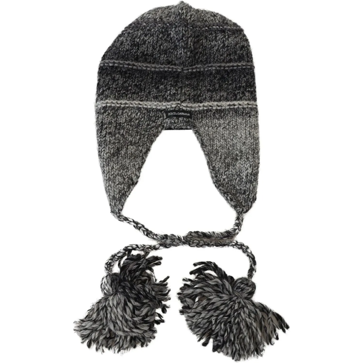 Dolce & Gabbana Elegant Gray Knitted Beanie Hat