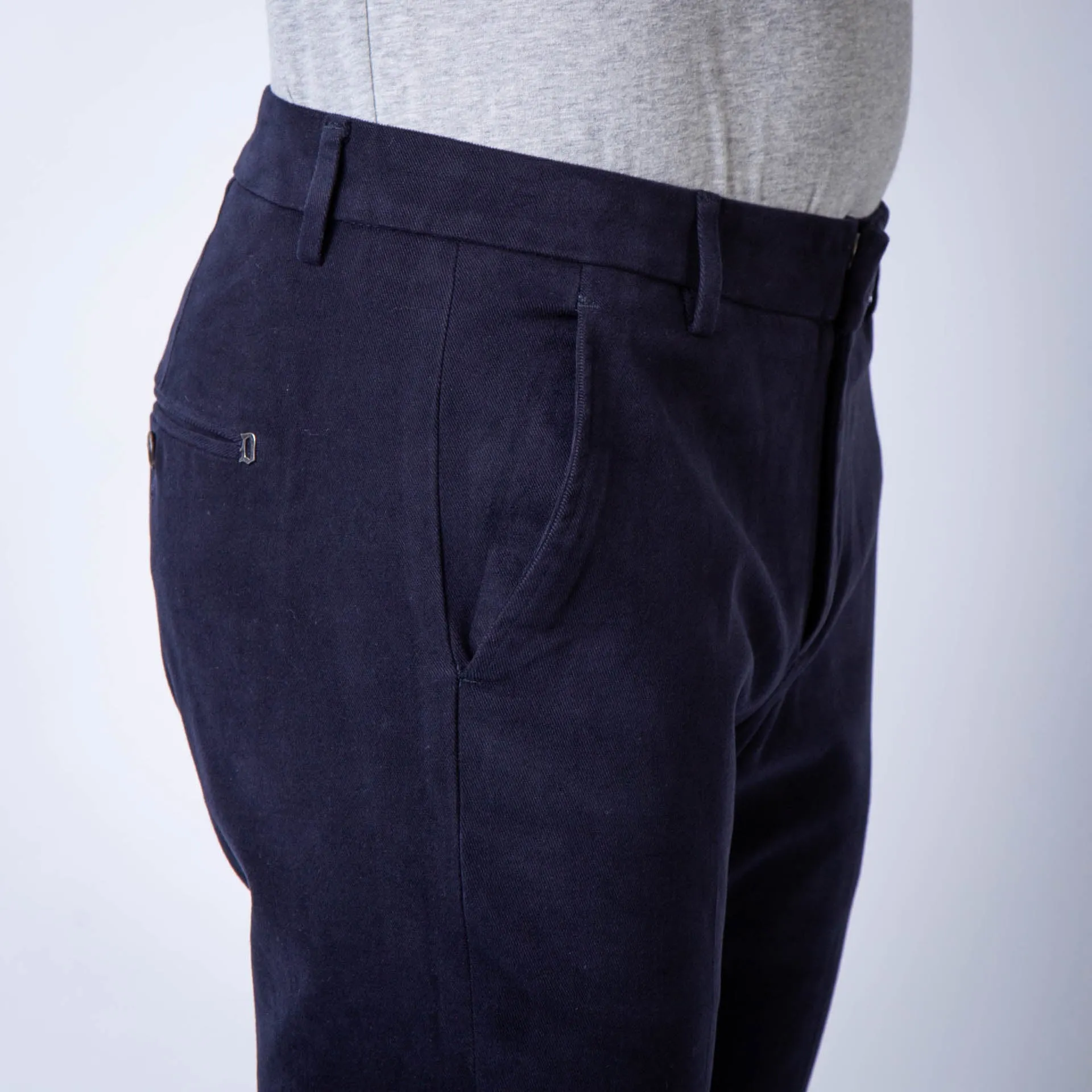 DONDUP TROUSERS UP235 GS0087 002 897 BLUE BLACK