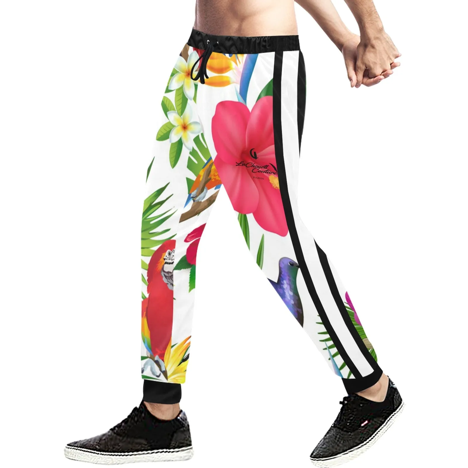 EXOTIC STYLE Men's All Over Print Sweatpants