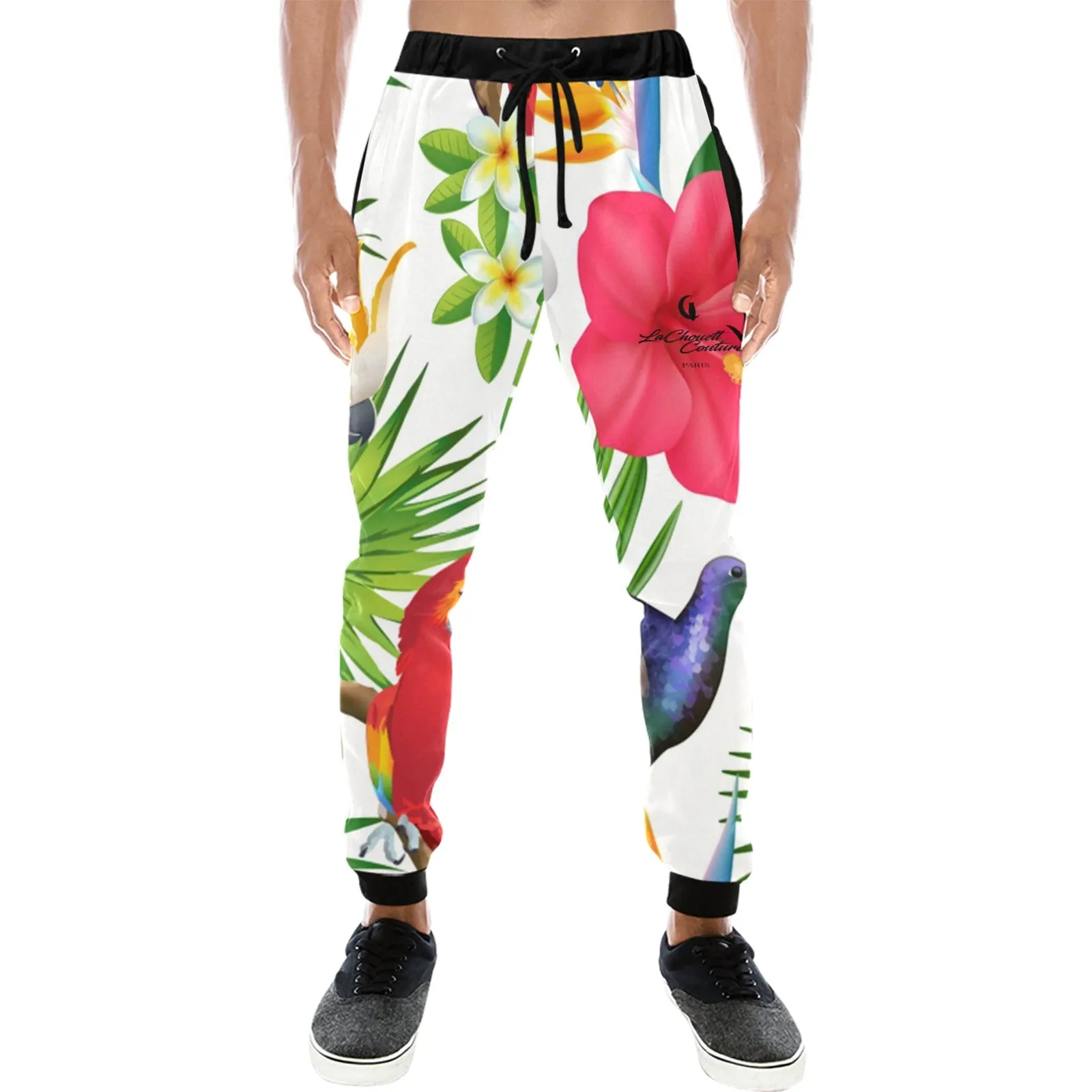 EXOTIC STYLE Men's All Over Print Sweatpants