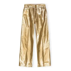 FOIL DENIM JEANS