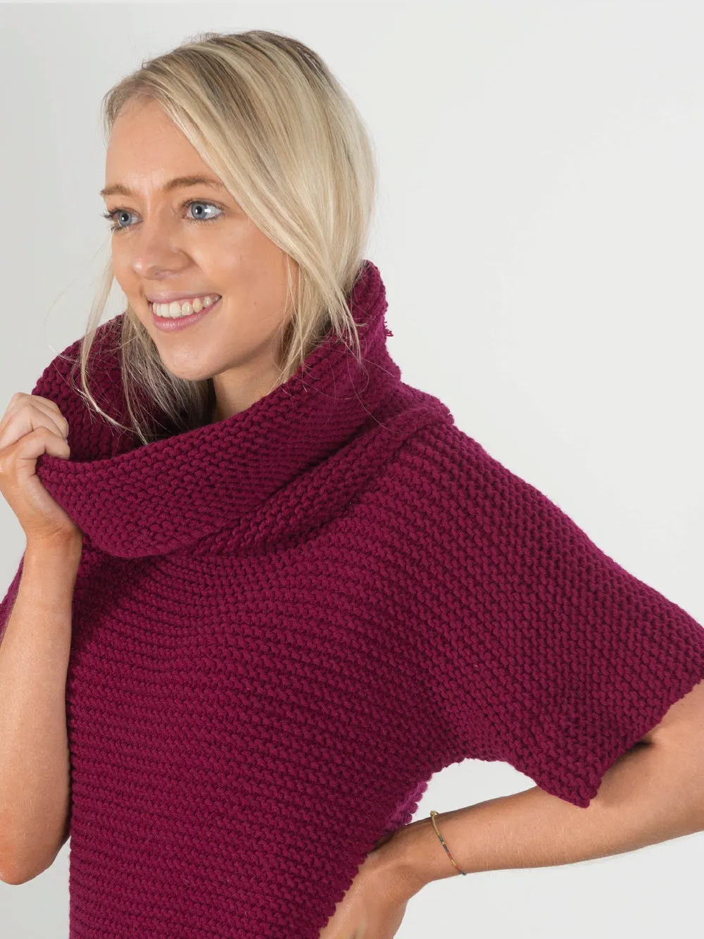 FREE Knitting Pattern Download - Abbraccio Easy Top