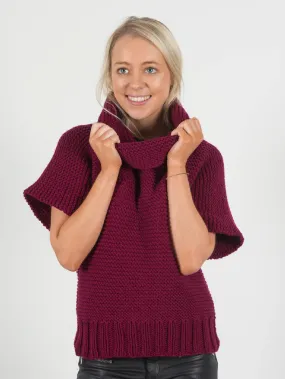 FREE Knitting Pattern Download - Abbraccio Easy Top