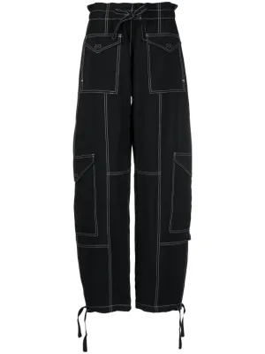 GANNI Trousers Black