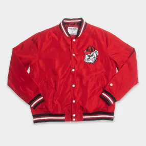 Georgia Bulldogs Vintage Dawgs Logo Bomber Jacket