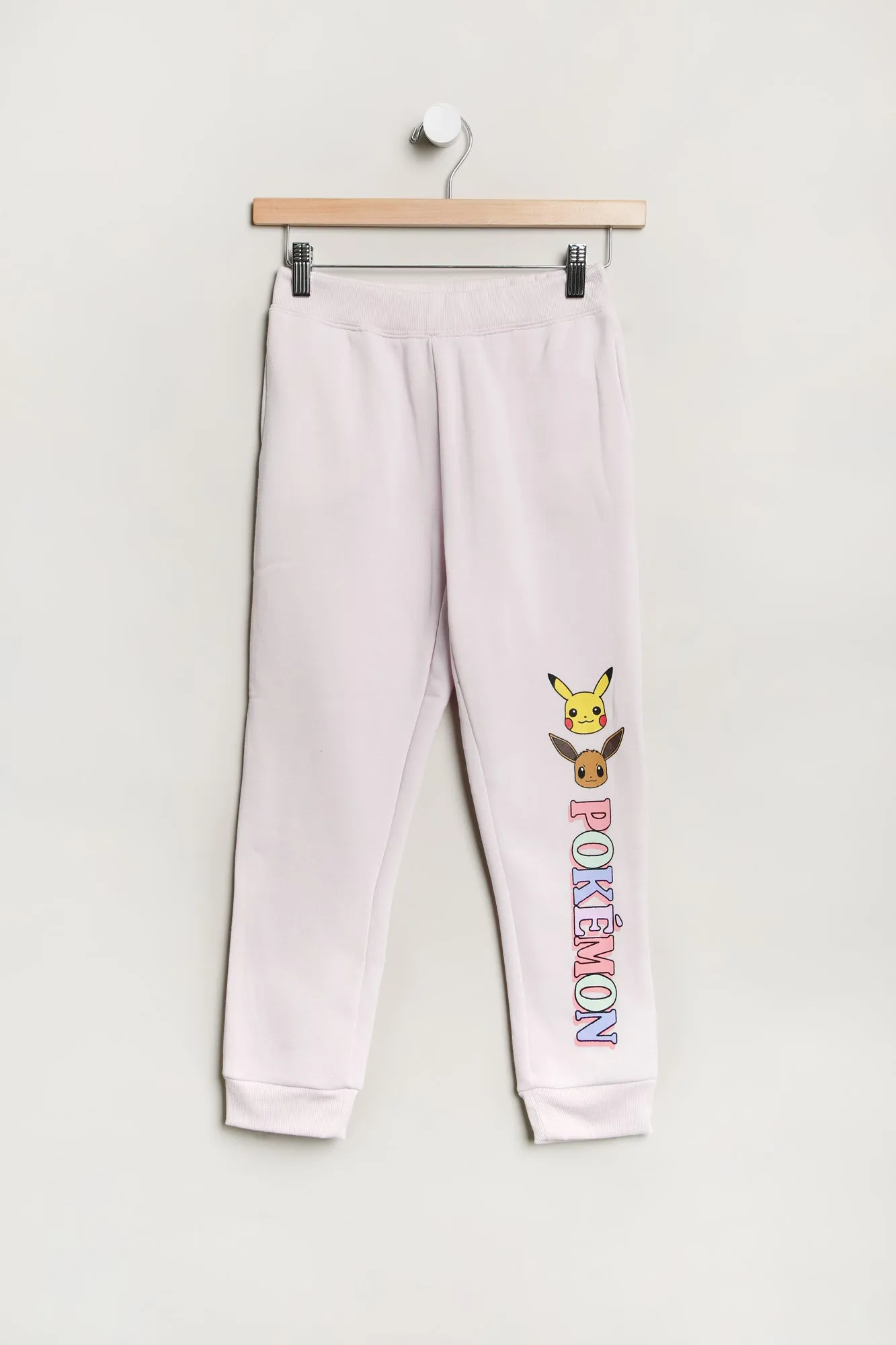 Girls' Pokémon Pikachu And Eevie Graphic Jogger