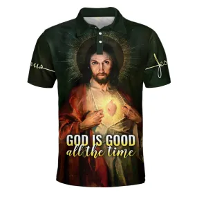 God Is Good All The Time Polo Shirt - Christian Shirts & Shorts