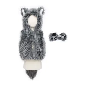 Great Pretenders Big Bad Wolf Vest with Gloves Size 5-6