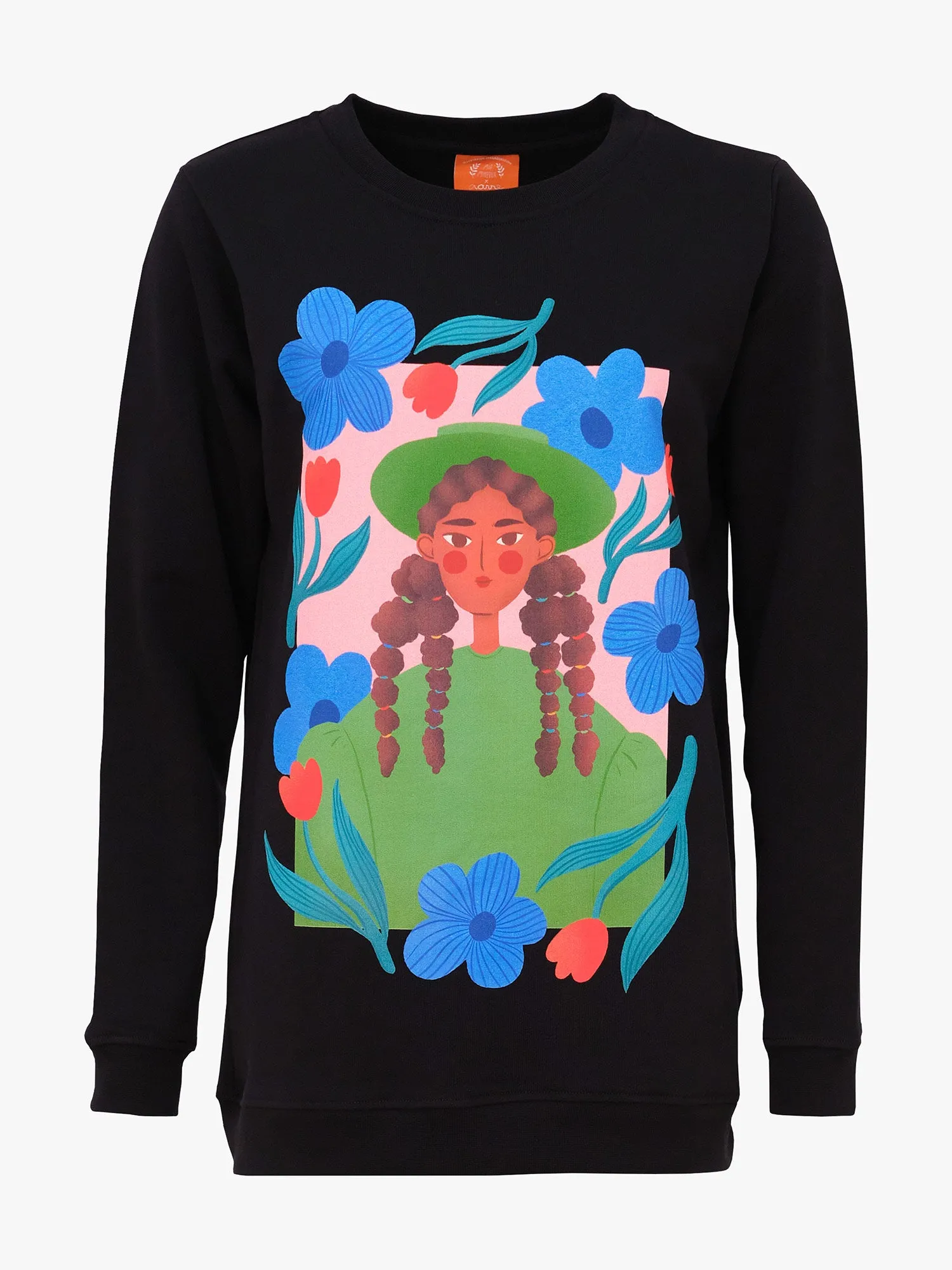 Gwen Blossom Sweatshirt Black