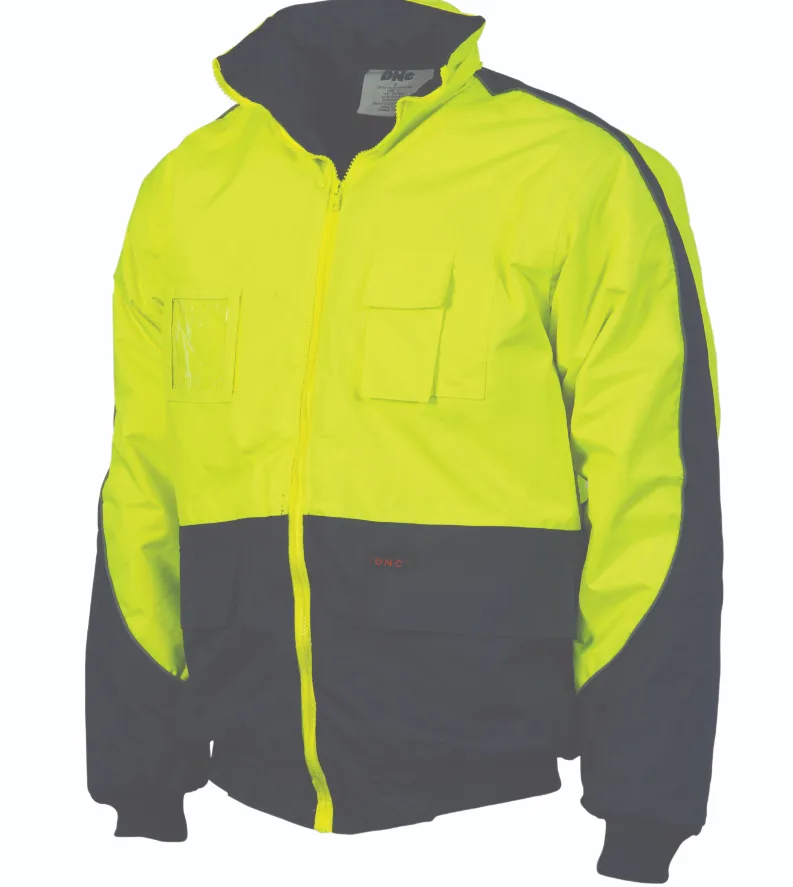 HiVis Contrast Bomber Jacket