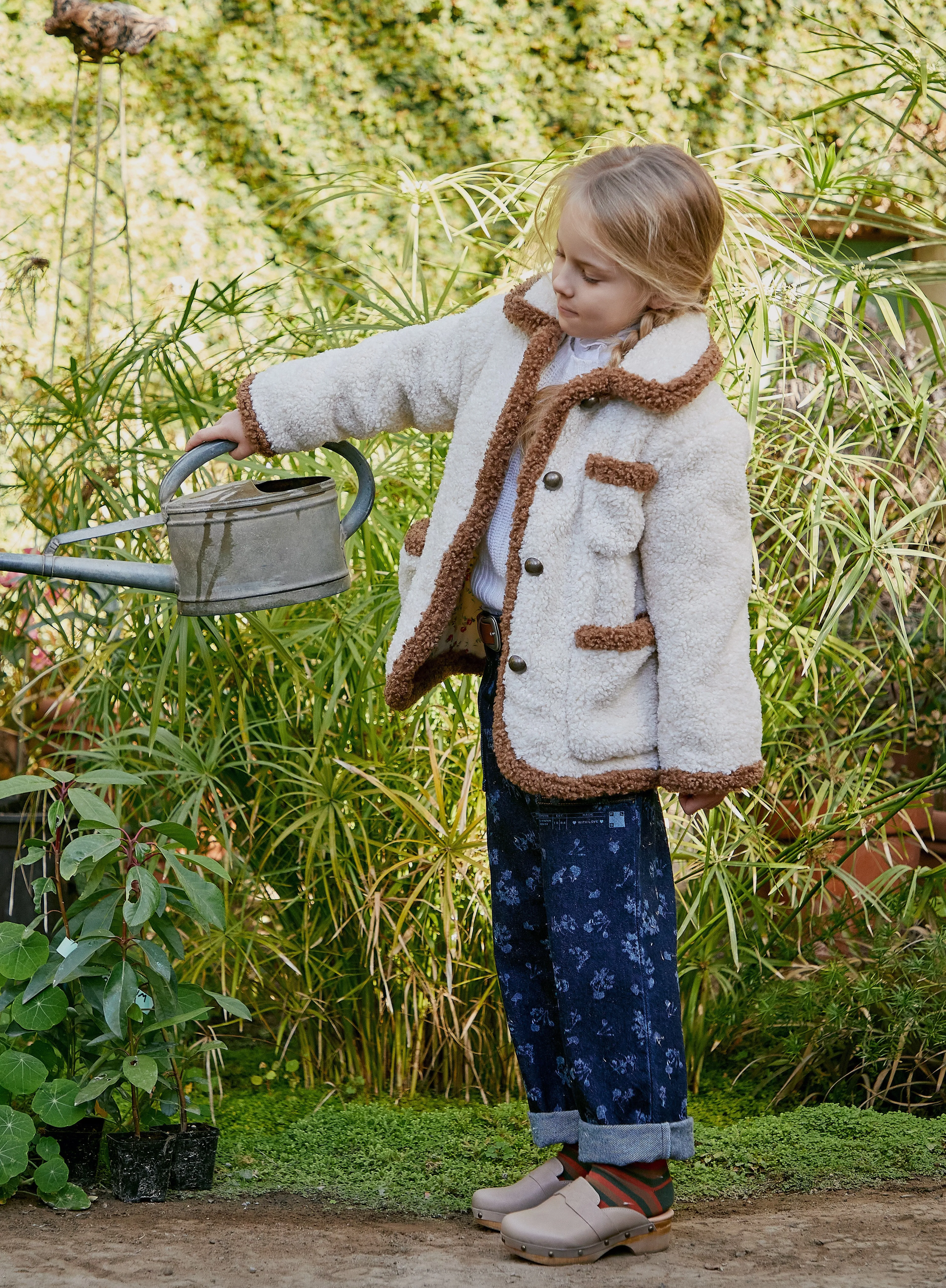 Ivory Sherpa Jacket