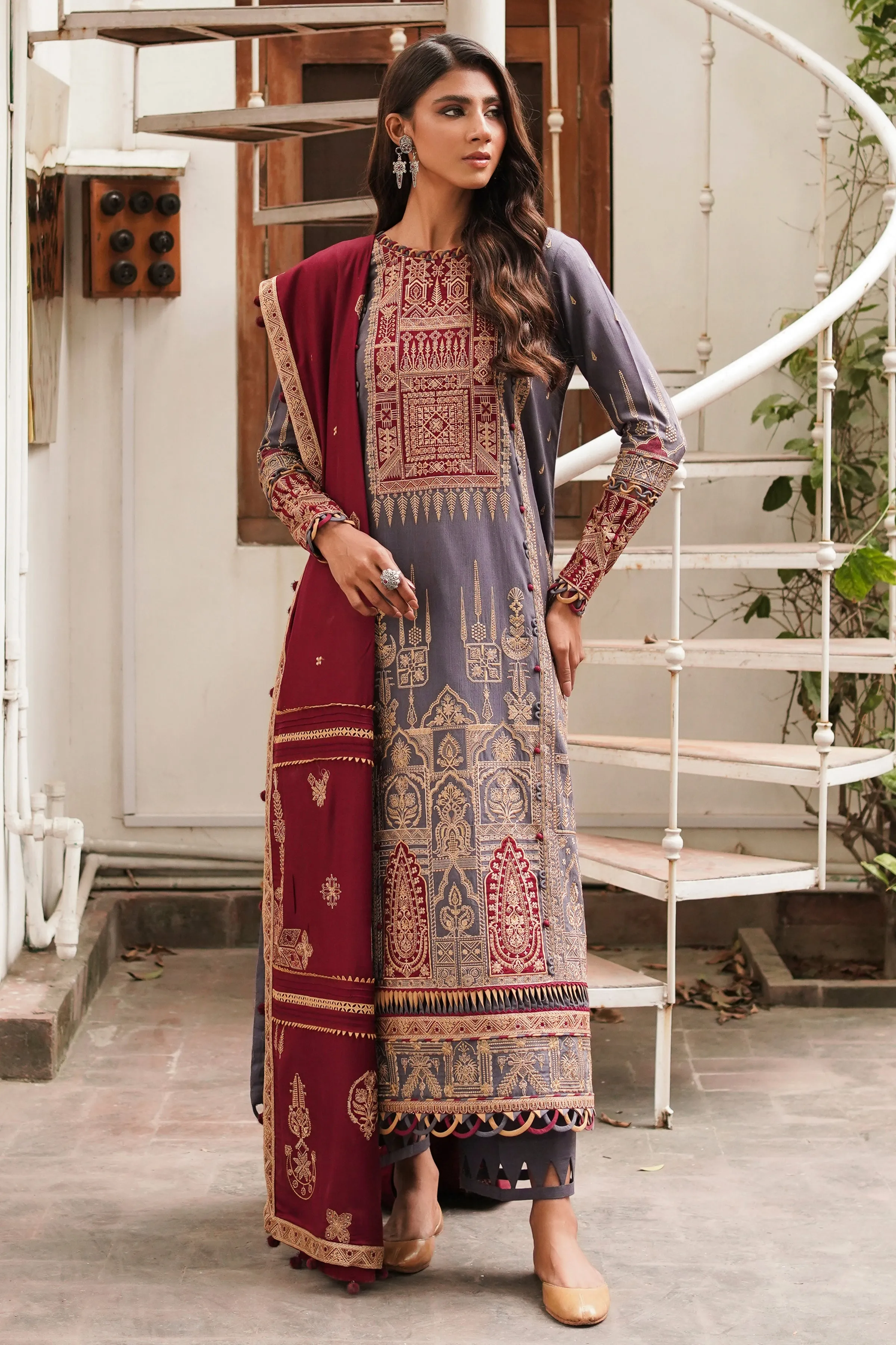 Jazmin Shahtoosh Luxury Winter Khaddar Collection – Nazmil