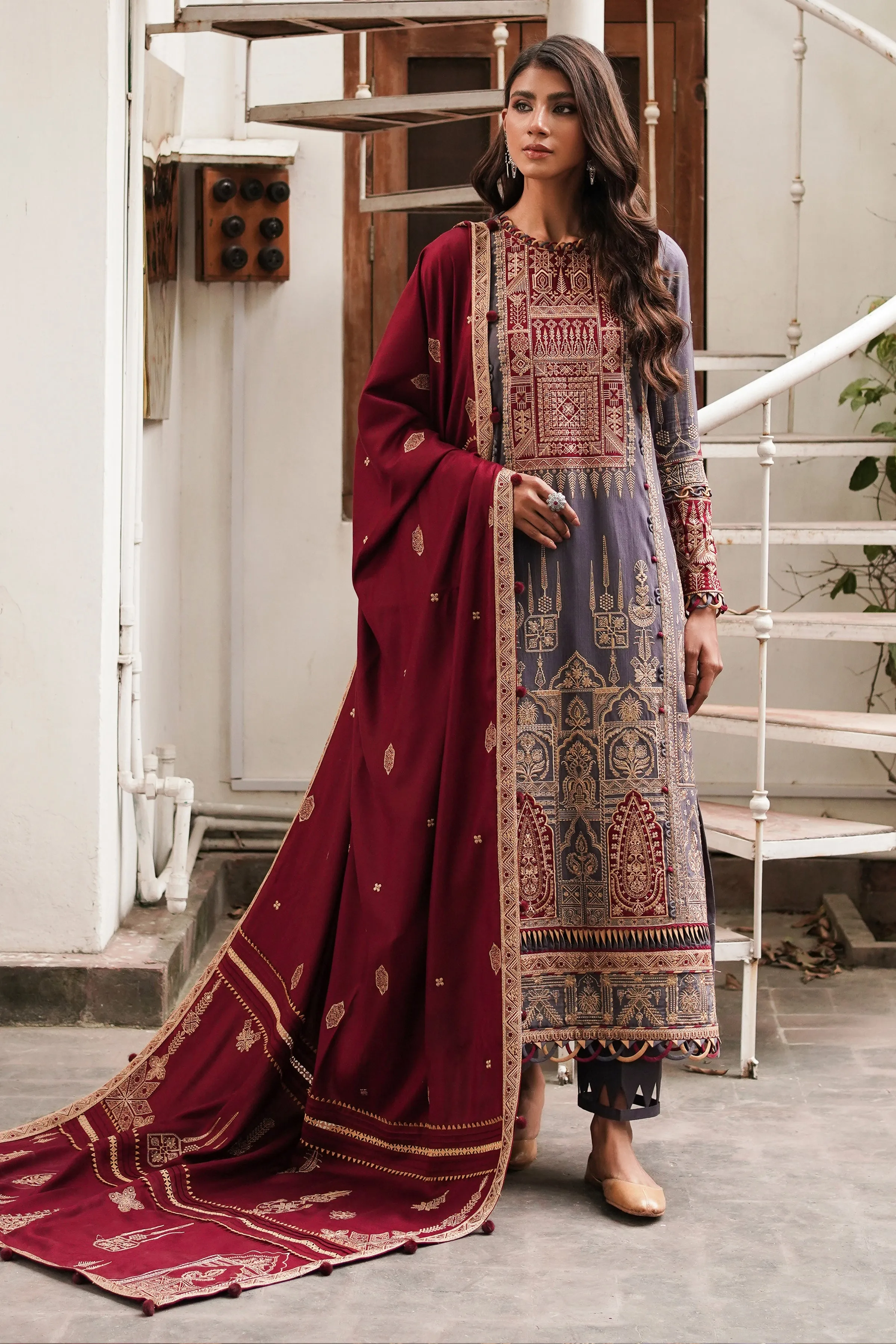 Jazmin Shahtoosh Luxury Winter Khaddar Collection – Nazmil