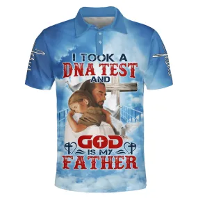 Jesus Holding A Boy Polo Shirt - Christian Shirts & Shorts