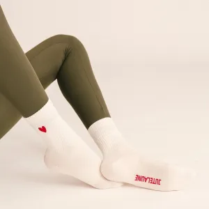 Jutelaune Heart Socks - Red