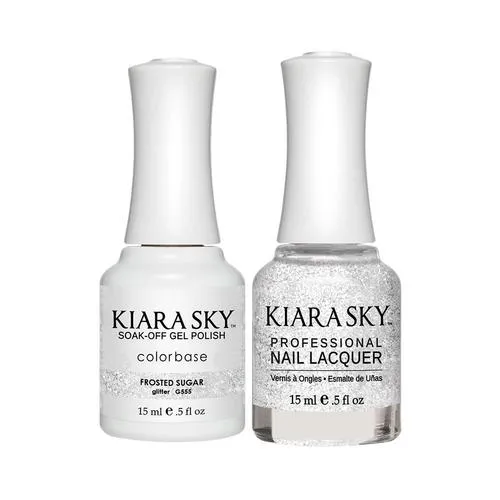 Kiara Sky Classic Gel & Polish Duo - #555 Frosted Sugar