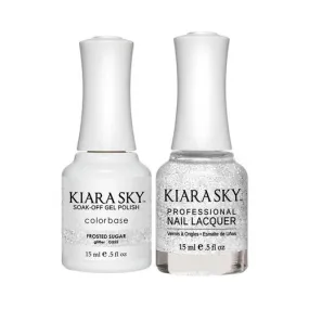 Kiara Sky Classic Gel & Polish Duo - #555 Frosted Sugar