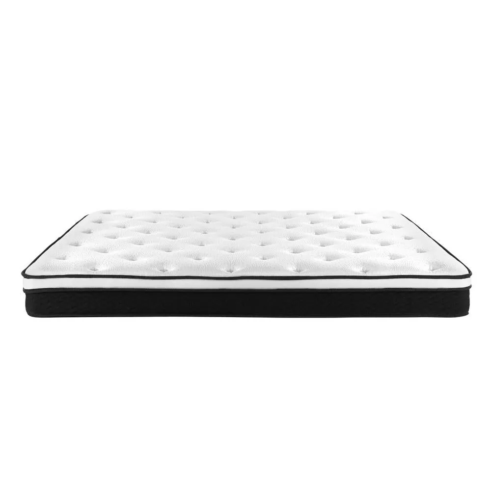 King Package | Henley LED Bed Black & Bonita Euro Top Mattress (Medium Firm)