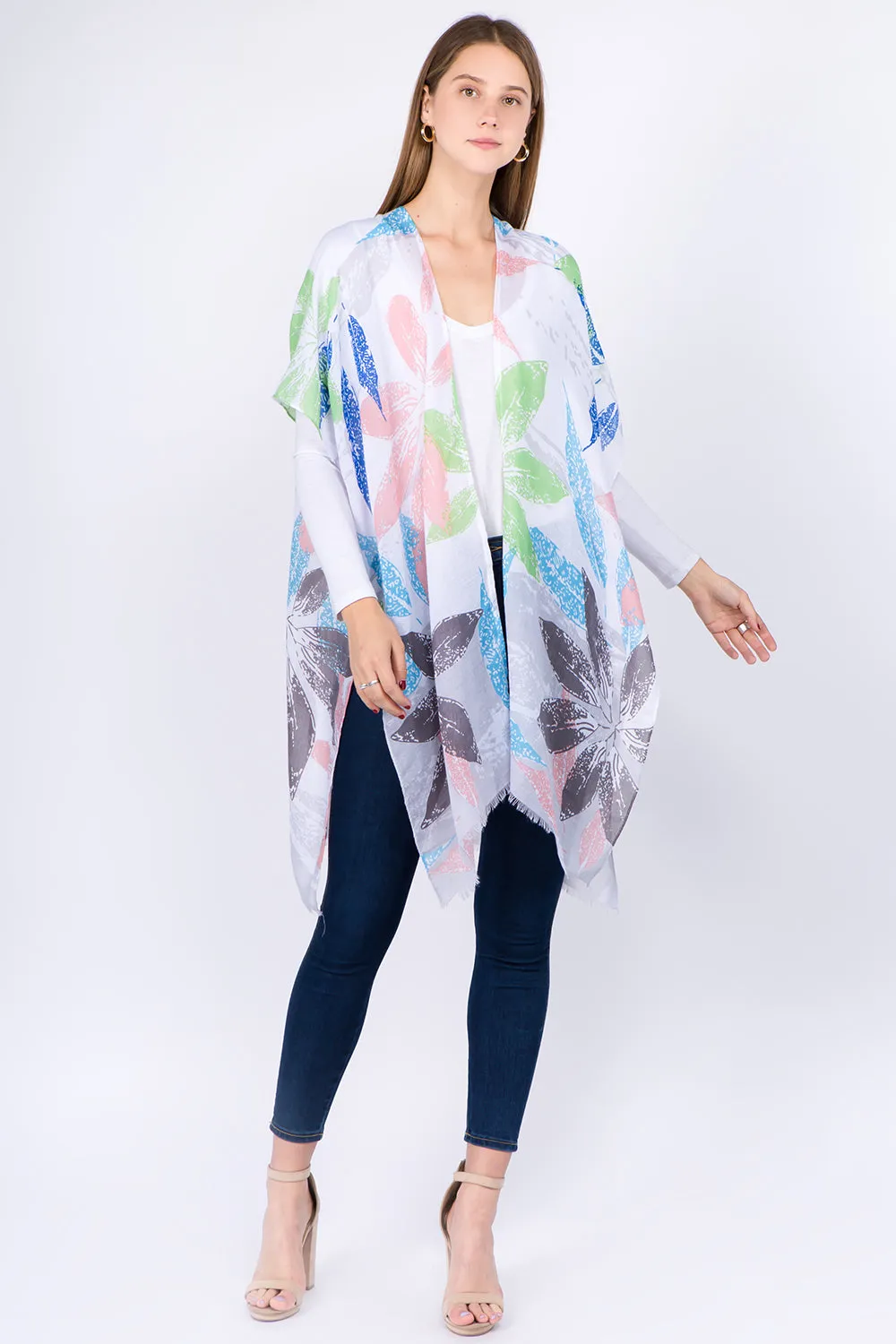 KP-1C22 flower kimono