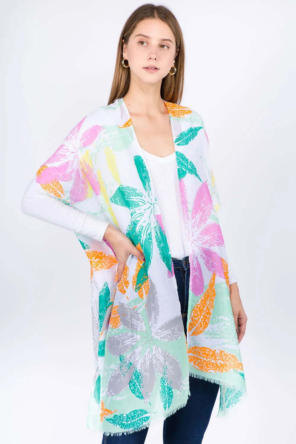 KP-1C22 flower kimono