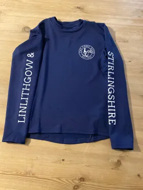 Linlithgow & Stirlingshire Pony Club Navy Base Layer Children's