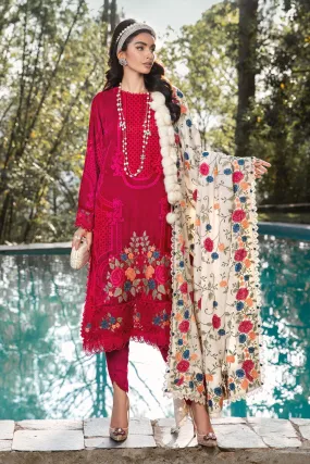 Maria B Unstitched 3 Piece Linen Winter Collection'2022-DL-1010