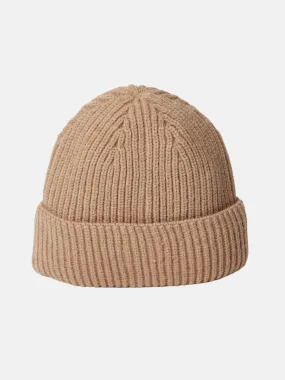 Match Rib Beanie- Camel