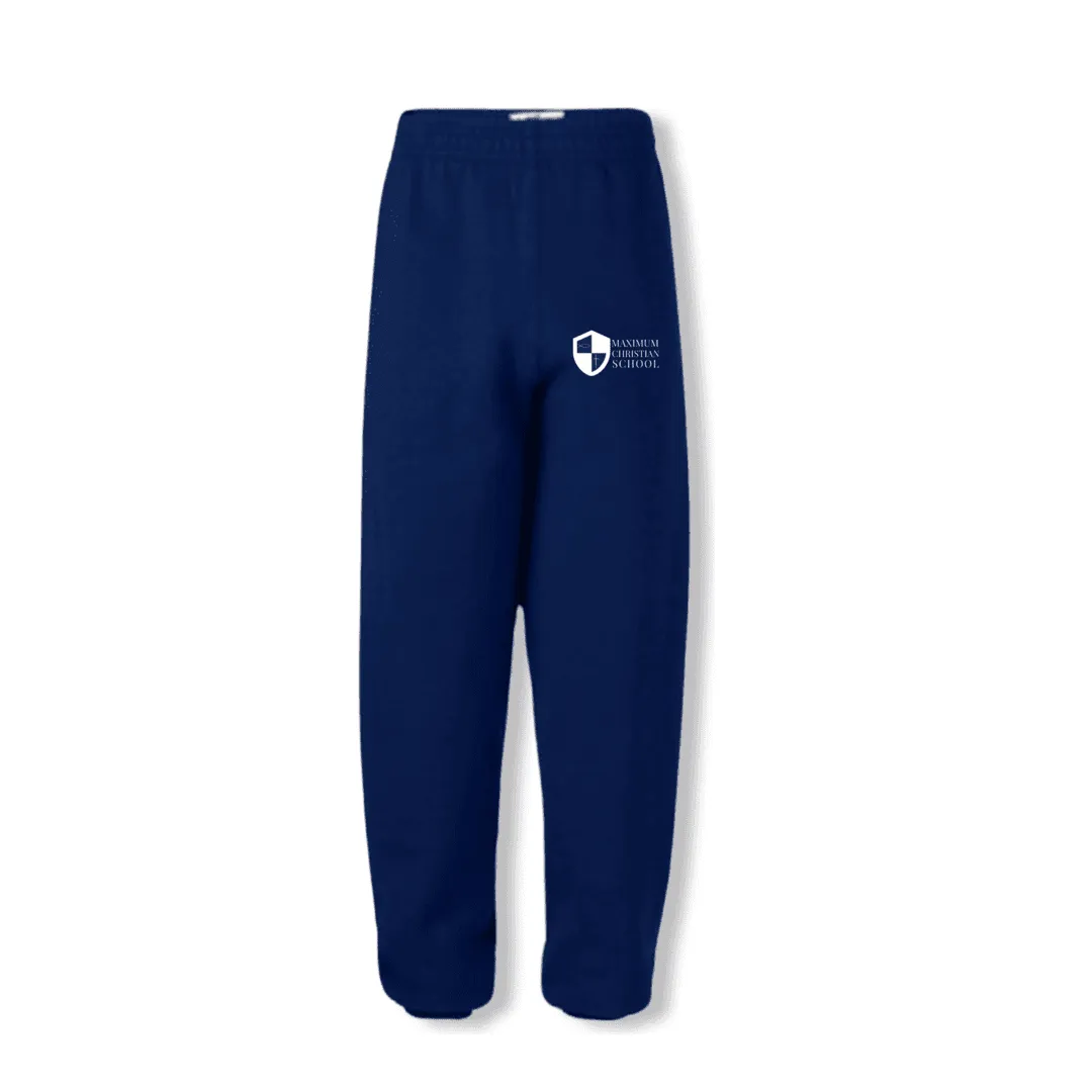 Maximum Christian School - Fleece Gym Sweatpants - Kids