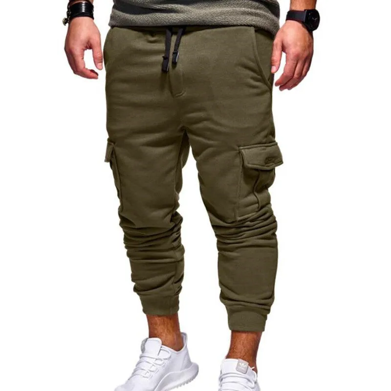 men sport jogger sweatpants